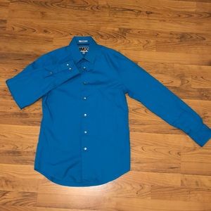 Express 1MX Fitted Dress Shirt